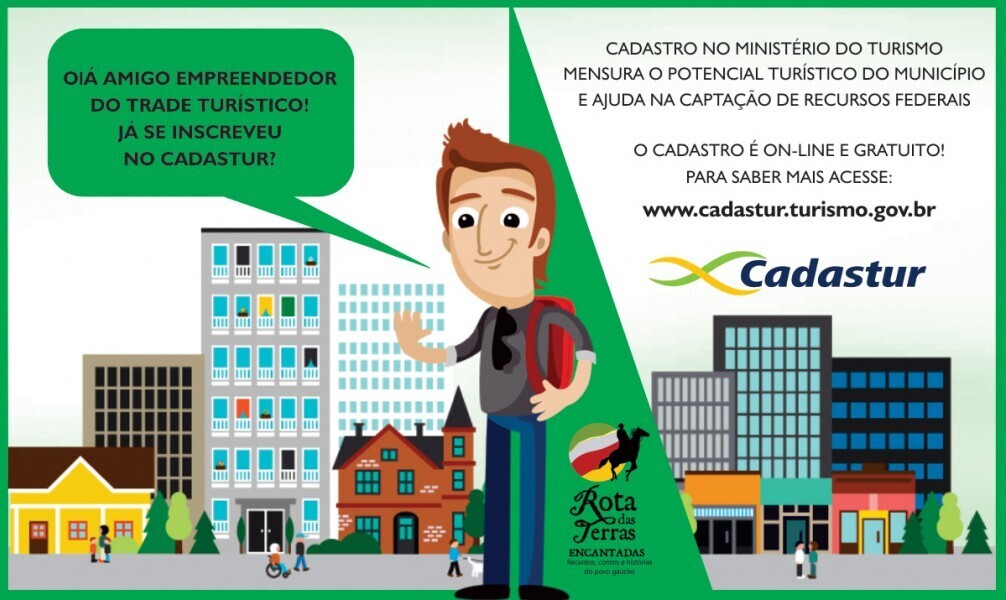 Mobilização a favor do turismo busca atualizar número de inscritos no CADASTUR