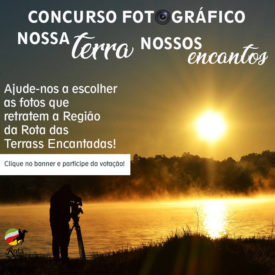 Concurso fotográfico “Nossa Terra, Nossos Encantos” abre votação na internet